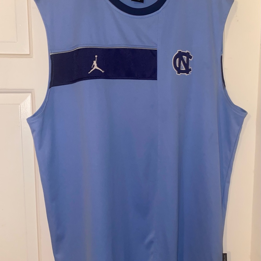 JORDAN NC TAR HEELS sleeveless Jersey L(XL)